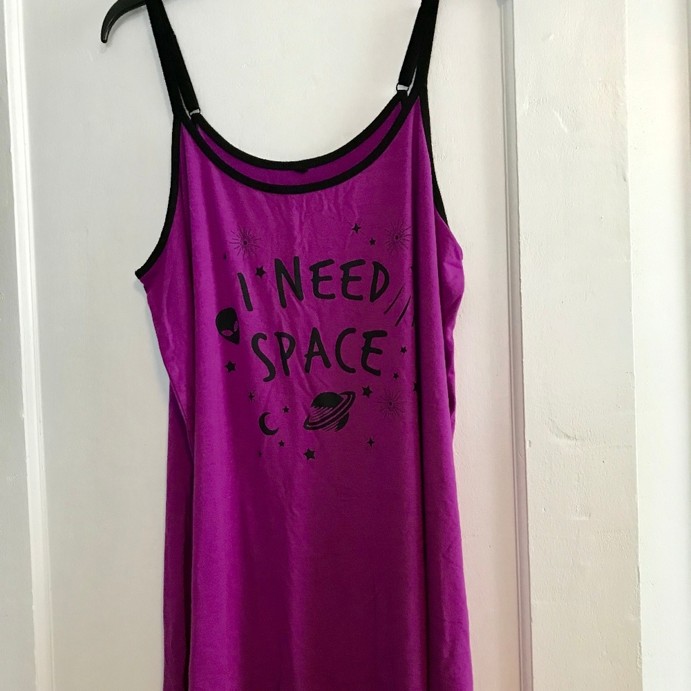 Space Pajama Sleep Gown Nightgown Torrid Size 1